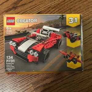 LEGO Creator 3-in-1 Red Sports Car - OPEN BOX ITEM